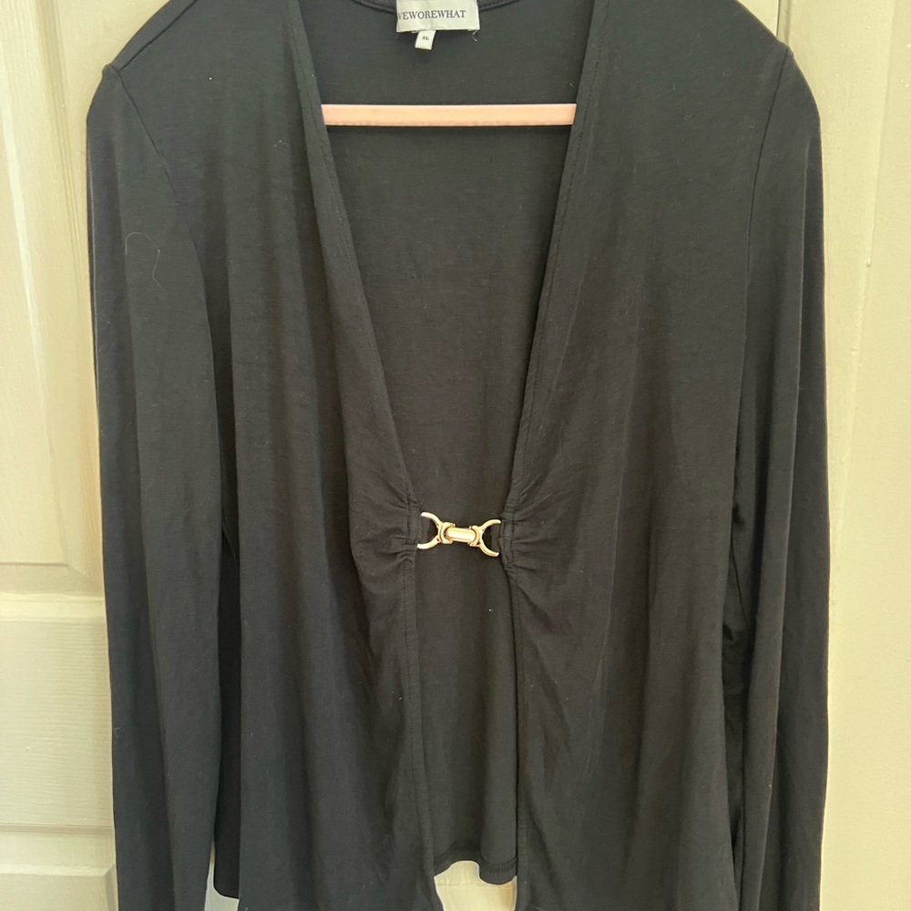 WeWoreWhat Classic Black Top